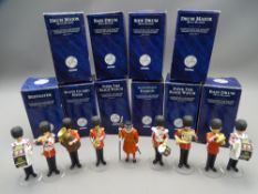 CORGI SPECIAL EDITION SCULPTURED FIGURINES - 'Scot's Guards', 'Piper the Black Watch' and '