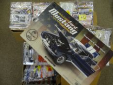 LOT WITHDRAWN-'BUILD YOUR OWN' FORD MUSTANG KIT by DeAgostini 1967 Shelby GT500 model,