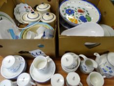 ROYAL DOULTON MINERVA PART TEASET and a mixed quantity of other pottery and china tableware ETC