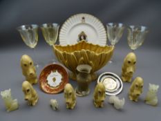 SYLVAC PLANTER, dogs and assorted similar items