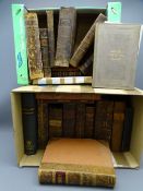 ANTIQUE & LATER LEATHERBOUND & OTHER BOOKS, Welsh and English titles and content including some