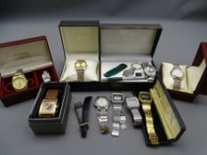 GENTLEMAN'S WRISTWATCHES, a mixed selection including Rotary two tone stainless steel, Avia,