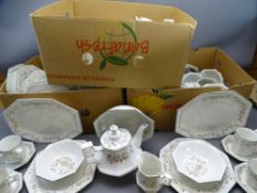 JOHNSON BROTHERS TABLEWARE, dishwasher, freezer and microwave safe, an extensive quantity in three