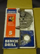 DRAPER 5 SPEED BENCH DRILL, part No GD13/5B