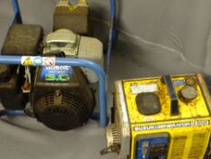 SAZUKI GENERATOR Model No SE500A and a Honda GC1605.0 Ranger 2500 generator