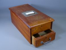 VINTAGE WOODEN CASH TILL