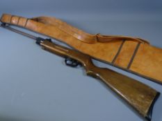 AIR RIFLE 0.22 CALIBRE made in Spain, with carry case, fully cocks, fair to strong pressure