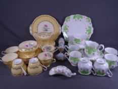 BERESFORD FLORAL & BERRY CHINA and a parcel of Aynsley floral decorated china ETC