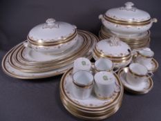 BRIDGWOOD STAFFORDSHIRE POTTERY DINNERWARE - a large parcel