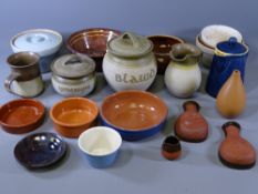 SMALL VICTORIAN CROCK and various other stoneware ETC by Denby, Tregarron and others