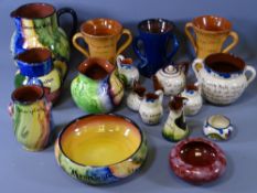 EWENNY, ALLAR VALE and other 'motto' ware, a good mixed collection
