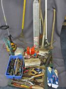 PARTNER COLIBRI PETROL STRIMMER, electric and other hand tools and long handled garden tools ETC E/
