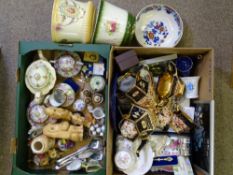 SYLVAC DOGS, a graduated trio, other decorative china, planters, commemorative ware ETC