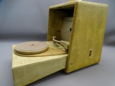 HMV RADIO & RECORD PLAYER, 33cms H, 1507/8, rare