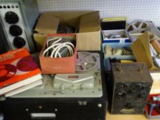 VINTAGE VORTEXION REEL-TO-REEL TAPE RECORDER, mixer ETC to include manuals and accessories,
