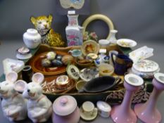 MIXED CHINA & COLLECTABLES, names include Aynsley, Shelley, Royal Grafton collectables include