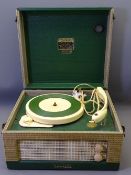 DANSETTE, JUNIOR RECORD PLAYER, 19 x 35 x 31cms, 1960s