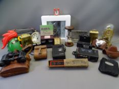 COLLECTABLE CLOCKS, CAMERAS, PORTABLE RECORDERS ETC