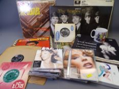 VINTAGE LPs, CDs and memorabilia to include The Beatles 'Please, Please Me' mono PMC1202 black and