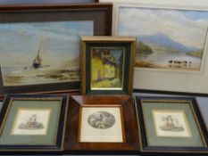 19th CENTURY COLOURED PRINTS, a pair - titled 'Potatoes, Full Weight' and 'Fine Rabbits', each 13