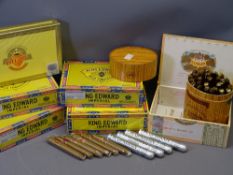 CIGARS - one hundred King Edward Imperial cigars in four sealed boxes, a sealed box of twenty five