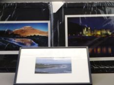 PETER O'REILLY professional framed photographs, limited editions of Snowdon and Conwy Castle ETC