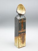 BERNARD ROOKE STUDIO POTTERY VASE, thought to be rare, Aztec style, 30cms H