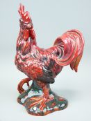 ROYAL DOULTON FLAMBE - Archives Burslem Artware Model of a Cockerel BA61, Limited Edition 36/250,
