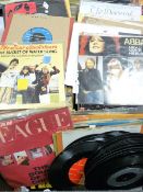POP MUSIC SINGLES COLLECTION - 350 plus 45RPM records 1970s/80s ETC including The Human League,