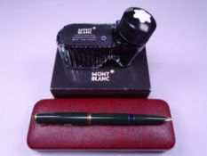 MONTBLANC - Vintage Black Montblanc ink 50 ml (No. 39100). Unused and in original box and Vintage (