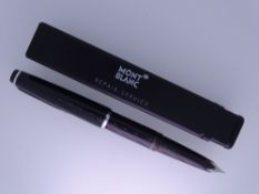 MONTBLANC - Vintage (1960s) Dark Grey Montblanc No. 030 piston filler fountain pen with