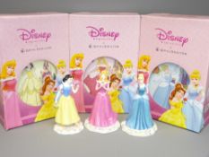 ROYAL DOULTON DISNEY PRINCESSES, boxed sets and figurines to include Sleeping Beauty, Snow White and