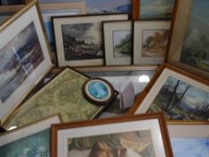 PAINTINGS & PRINTS, a large assortment