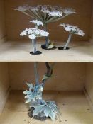 ROYAL WORCESTER CHIFFCHAFF & HOGWEED LTD EDITION SCULPTED MODEL by Dorothy Doughty 185/500 with