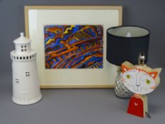 ELSPETH HAMILTON watercolour on paper - Australian landscape, signed and titled on Sunday Times