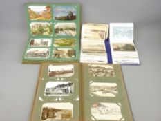 VINTAGE POSTCARD COLLECTION - 550 plus cards within three albums, British and overseas including