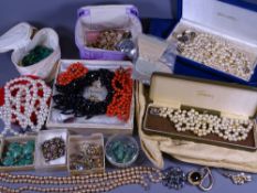 QUALITY VINTAGE & LATER COSTUME JEWELLERY by Christian Dior, Trifari and others to include a