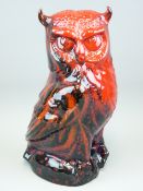 ROYAL DOULTON FLAMBE - Prestige Burslem Artwares Owl BA75 modelled by Alan Maslankowski, Limited