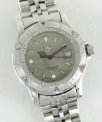 TAG HEUER PROFESSIONAL 200 METRES WRISTWATCH, REF. WD1211-K-20, rotating bezel, Mercedes hands,