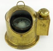 KEVLVIN & HUGHES SHIP'S BINNACLE