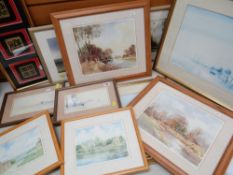 ASSORTED DECORATIVE PRINTS (11)