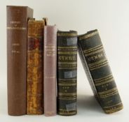 FIVE WELSH TOPOGRAPHICAL ANTIQUARIAN BOOKS comprising two volumes of 'Cymru: Yn Hanesyddol,
