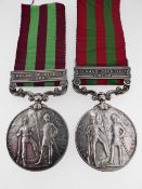 MEDALS: INDIA MEDAL, 1895-1902 (3134 PTE M. GLENNON 1st BATTALION EAST LANCASHIRE REGIMENT) with