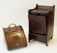 TWO LATE VICTORIAN MAHOGANY PURDONIUMS (2)