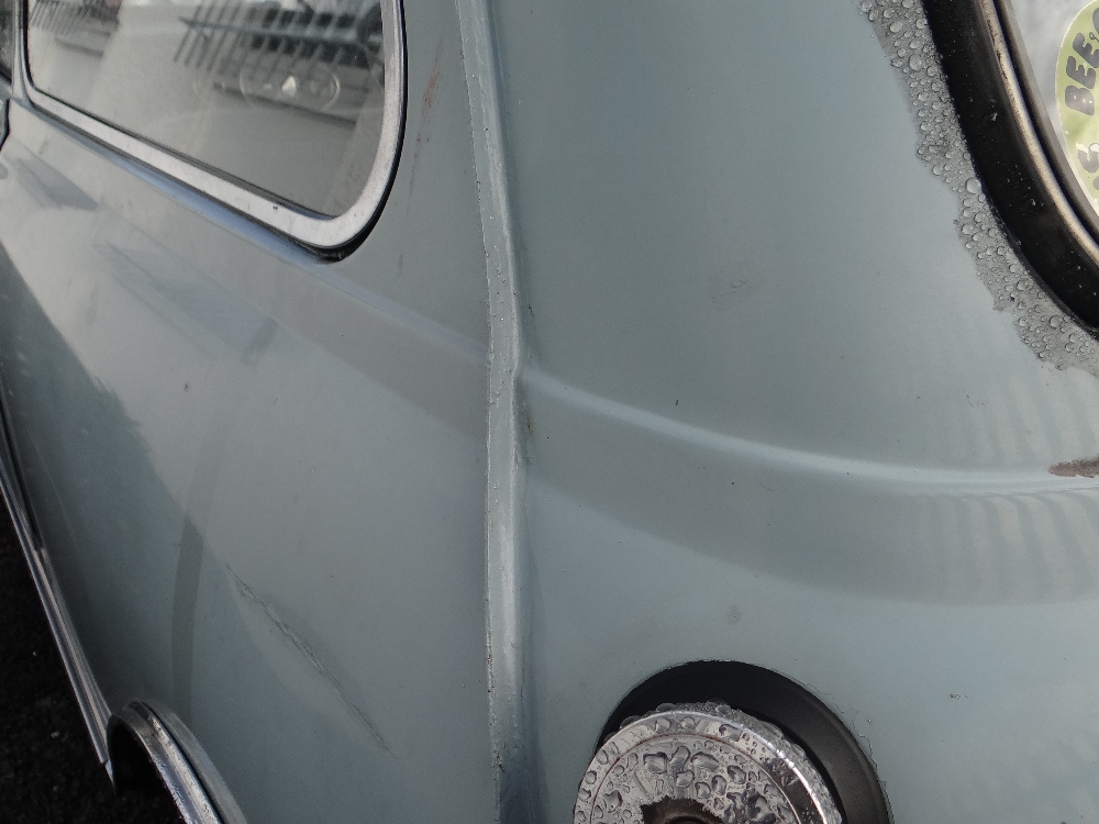 1963 AUSTIN MARK 1 MINI PETROL 848CC HAVING DATELESS/CHERISHED NUMBER PLATE '244 JG', in grey with - Image 30 of 79