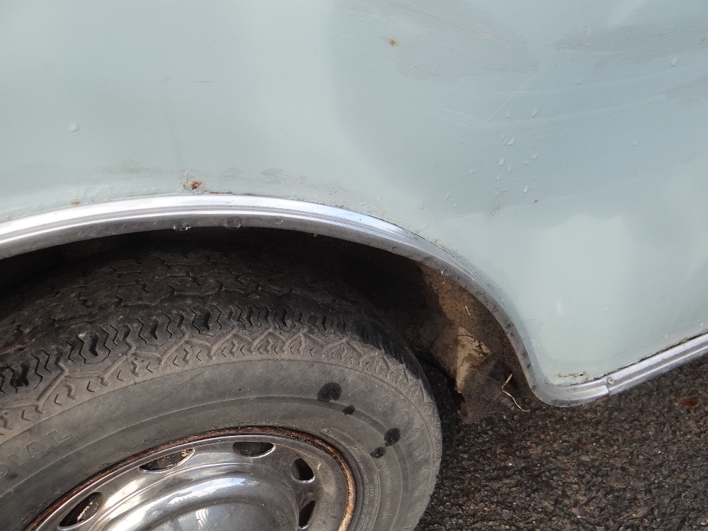 1963 AUSTIN MARK 1 MINI PETROL 848CC HAVING DATELESS/CHERISHED NUMBER PLATE '244 JG', in grey with - Image 38 of 79