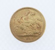 VICTORIA, HALF SOVEREIGN, 1894