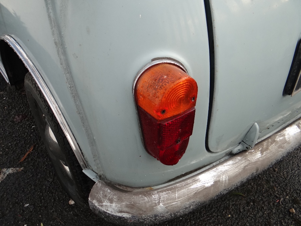 1963 AUSTIN MARK 1 MINI PETROL 848CC HAVING DATELESS/CHERISHED NUMBER PLATE '244 JG', in grey with - Image 58 of 79