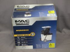 MAC ALLISTER MQS2800 AS NEW QUIET SHREDDER (BOXED)