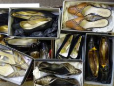 LADY'S VINTAGE FASHION SHOES by Bruno Magli, Italy, Van Dahl, Gabor and others